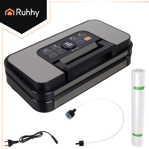 Vacuum Sealer 125W, Double Pump, Built-In Cutter, 95 kPa