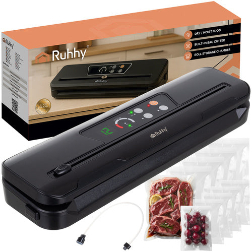 Vacuum Sealer 80 kPa with Sliding Cutter & Bags