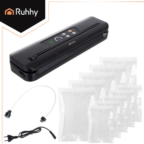 Vacuum Sealer 80 kPa with Sliding Cutter & Bags