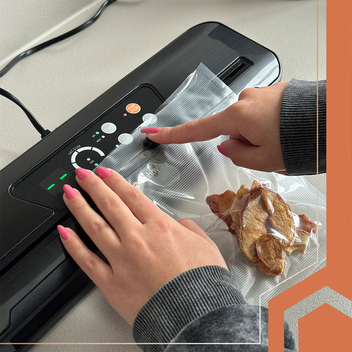 Vacuum Sealer 80 kPa with Sliding Cutter & Bags