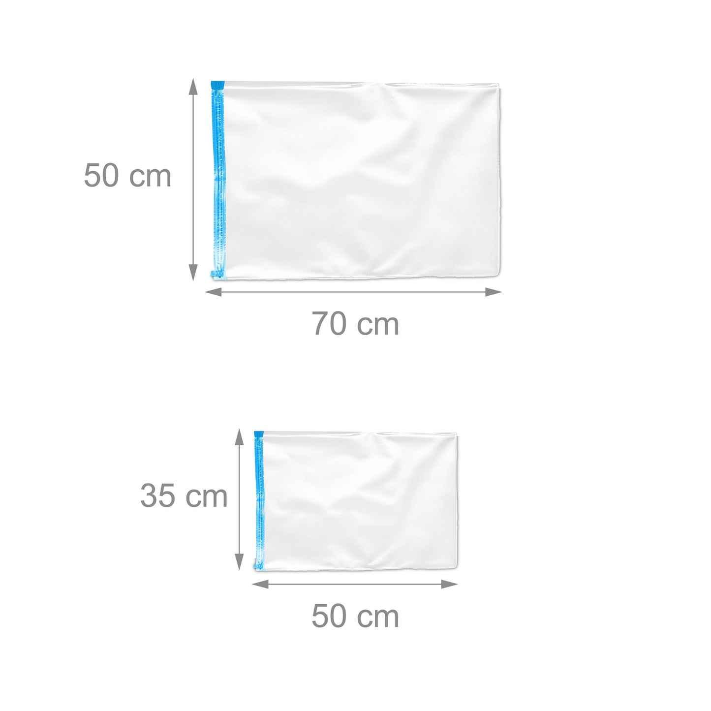 Vacuum Storage Bags – 6 Pack, Space-Saving, Travel-Friendly