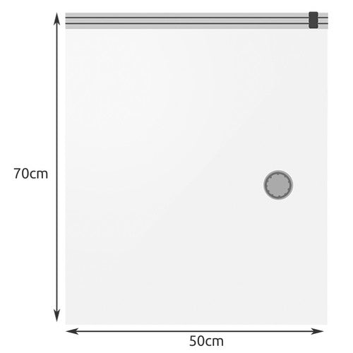 Vacuum bag - 50x70cm 10 pcs. Ruhhy 21946