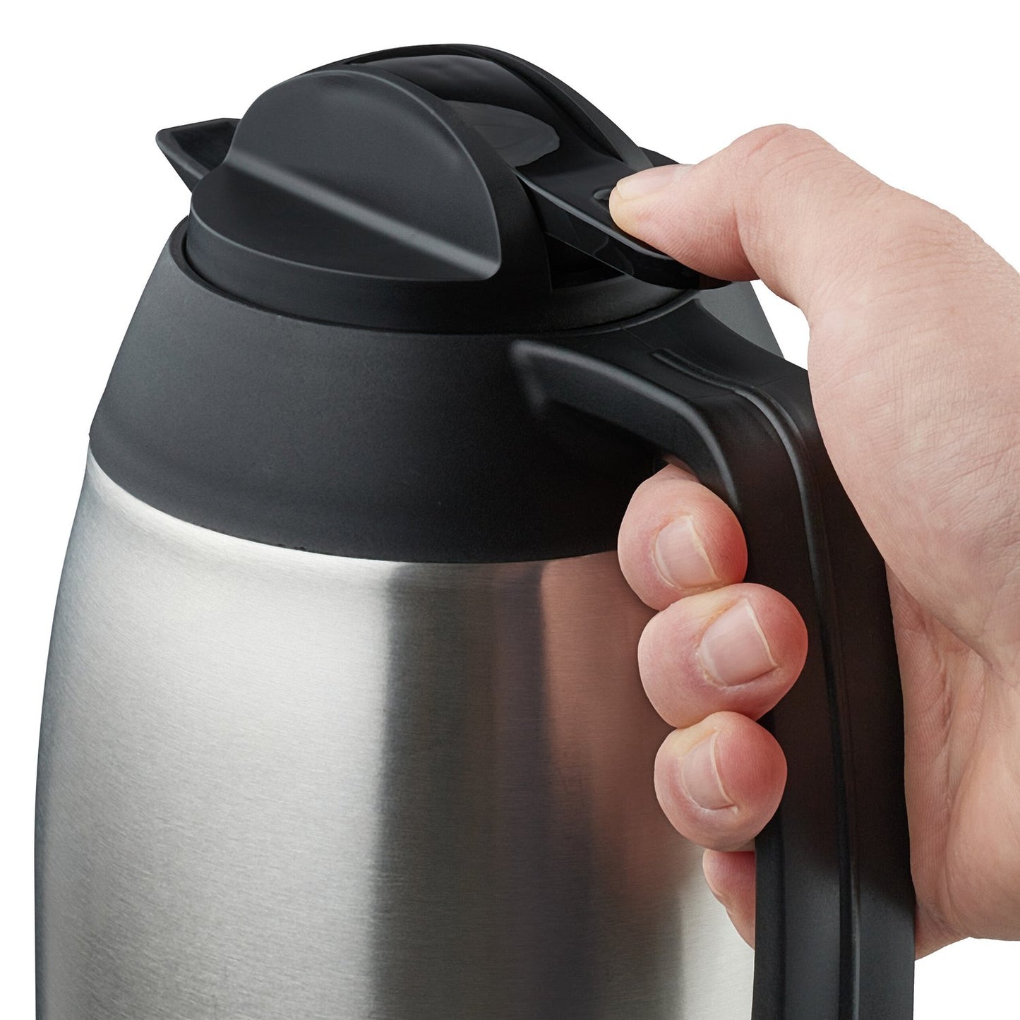 Vacuum jug in stainless steel 2.1 liters