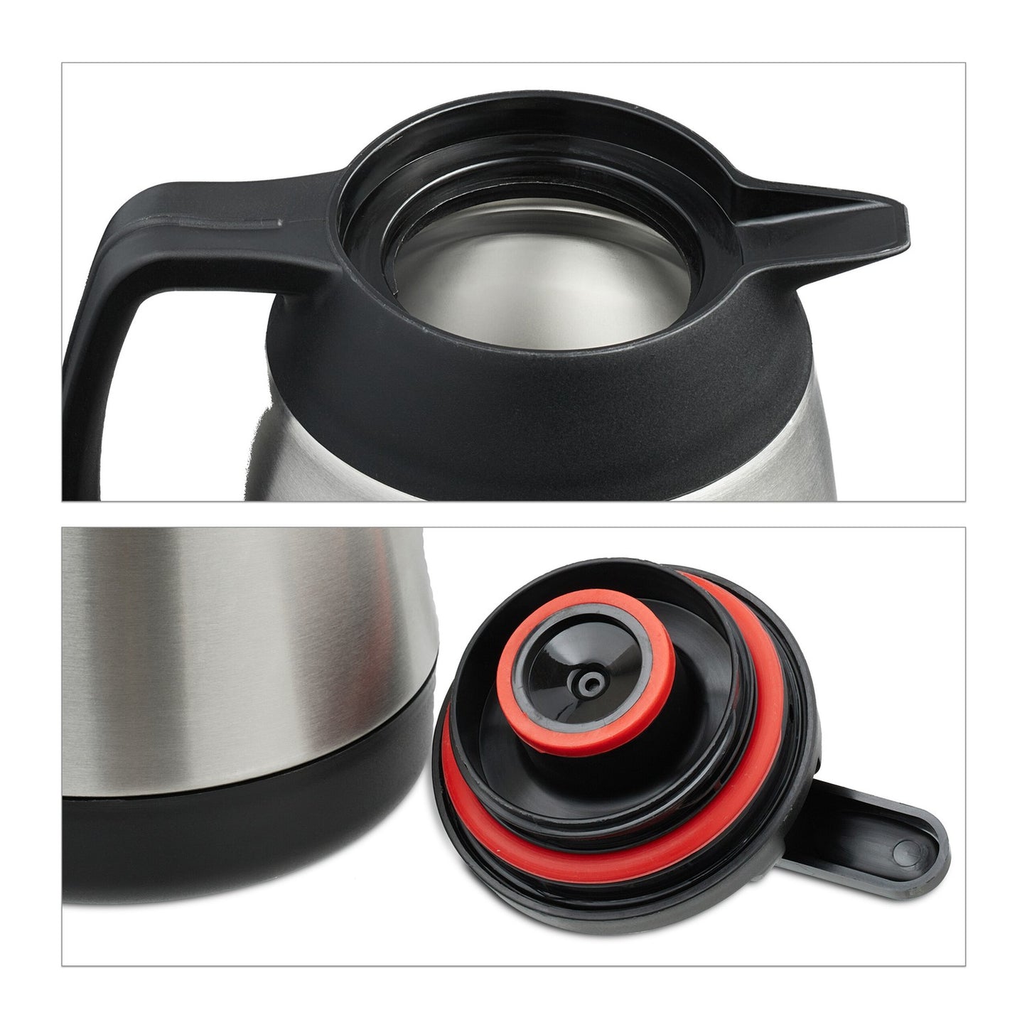 Vacuum jug in stainless steel 2.1 liters