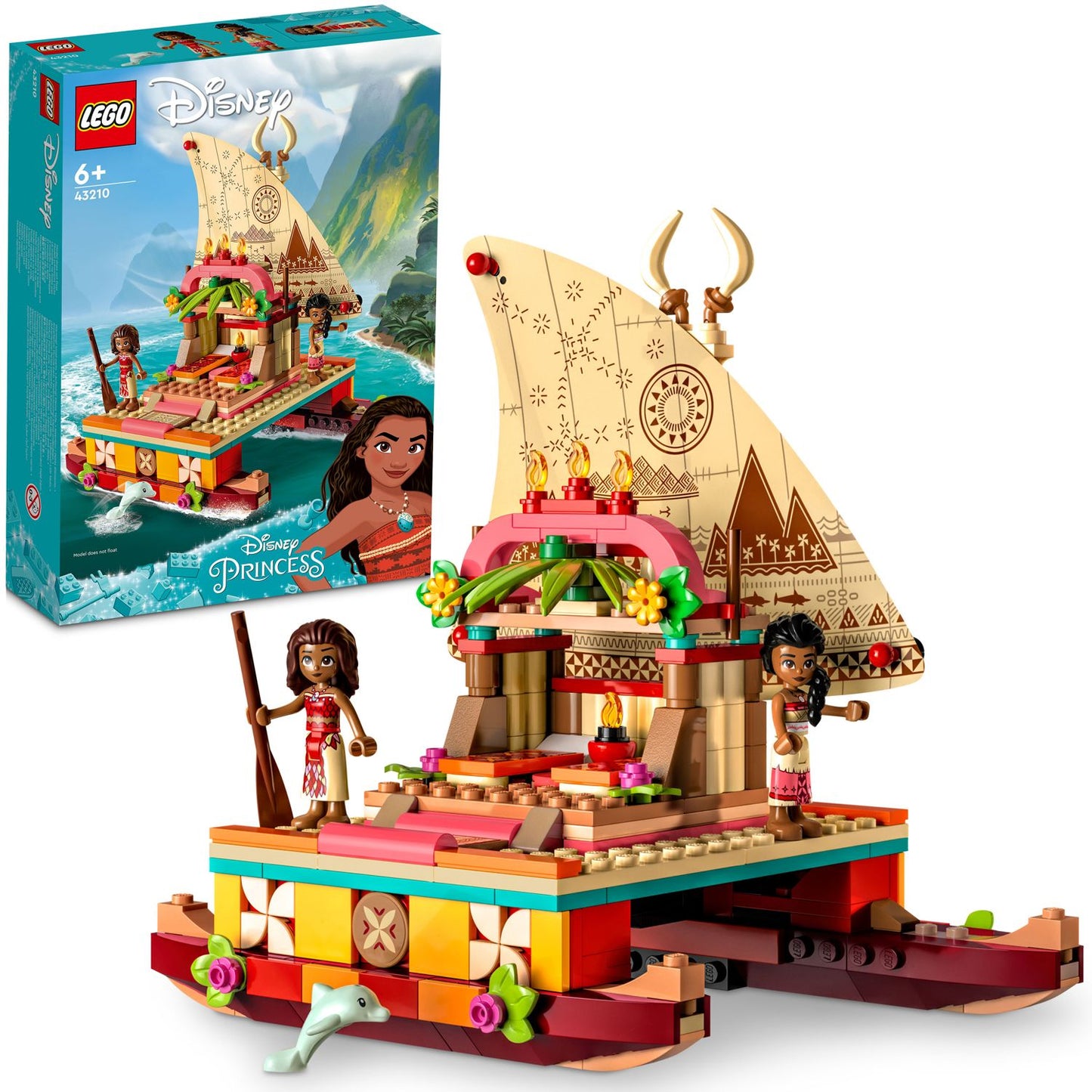 Vaiana's Navigation Boat 43210