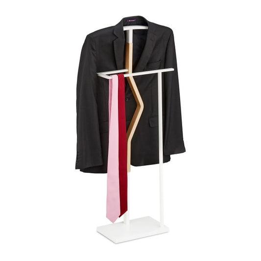 Valet Suit Stand White