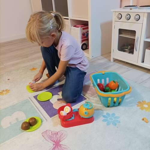 Vegetables and fruits for cutting with a basket 22877