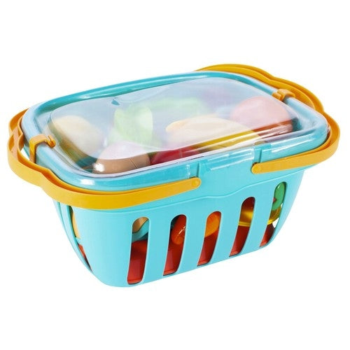 Vegetables and fruits for cutting with a basket 22877