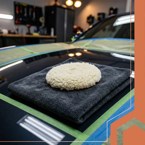 Velcro Polishing Pad 130mm for Paint Restoration