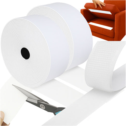 Velcro Self-Adhesive Tape, 5m x 5cm, White