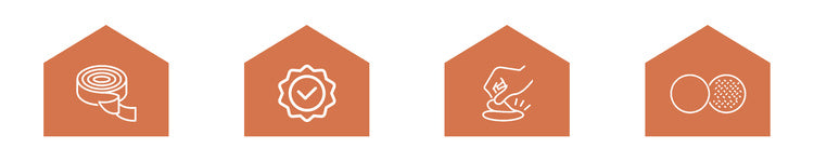 Velcro Self-Adhesive Tape, 5m x 5cm, White