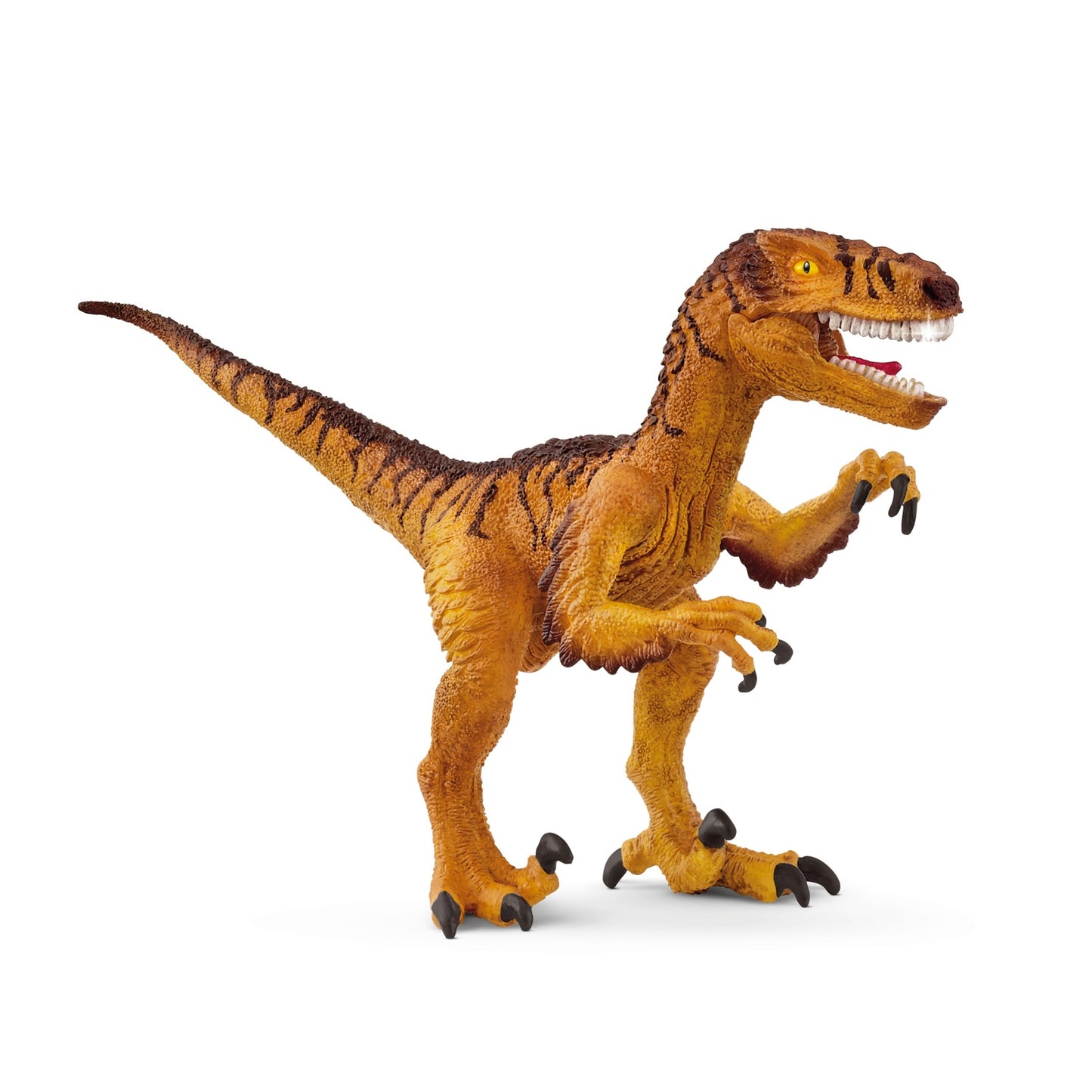 Velociraptor Dinosaur Figure, Realistic Design, 7-Inch Size