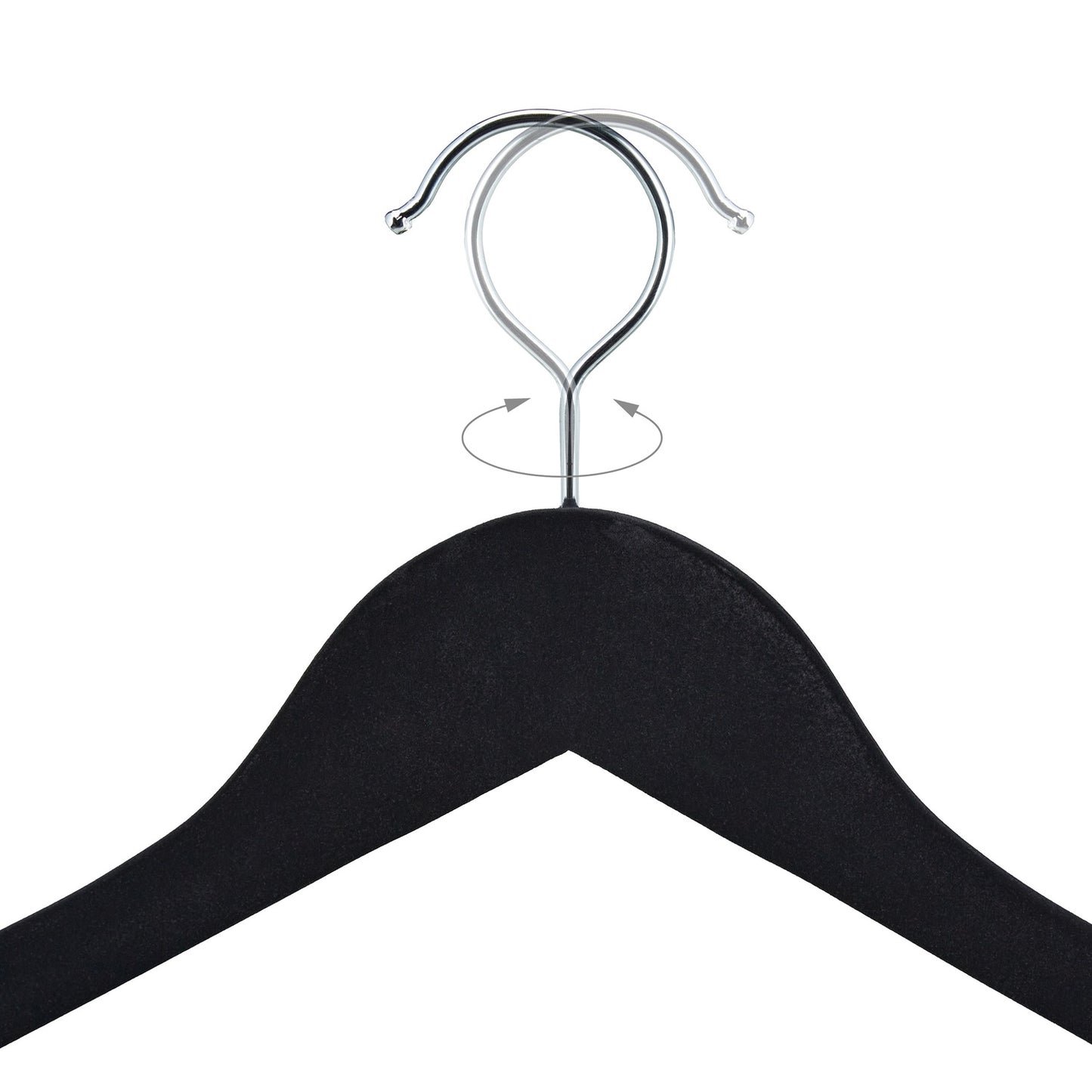 Velvet Clothes Hanger Set of 10