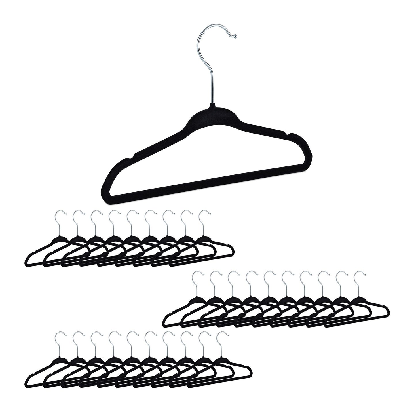 Velvet Coat Hangers for Kids