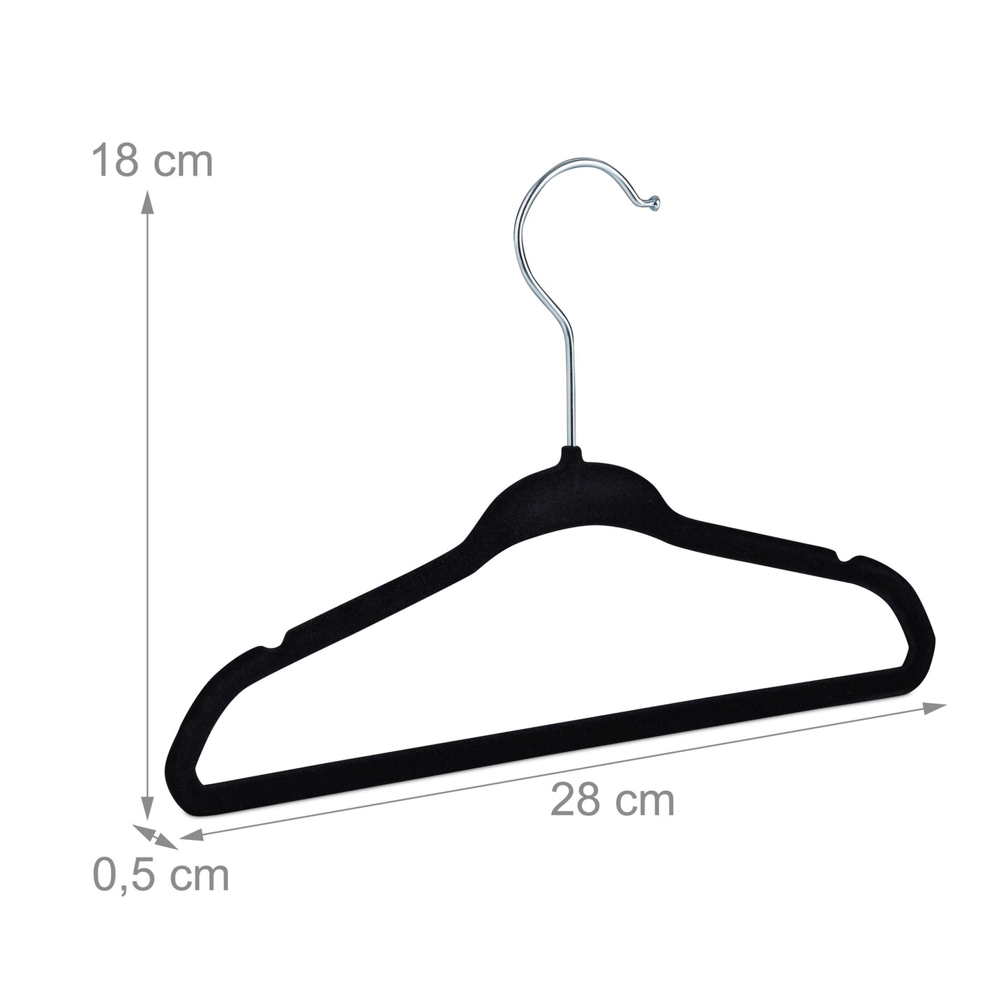 Velvet Coat Hangers for Kids