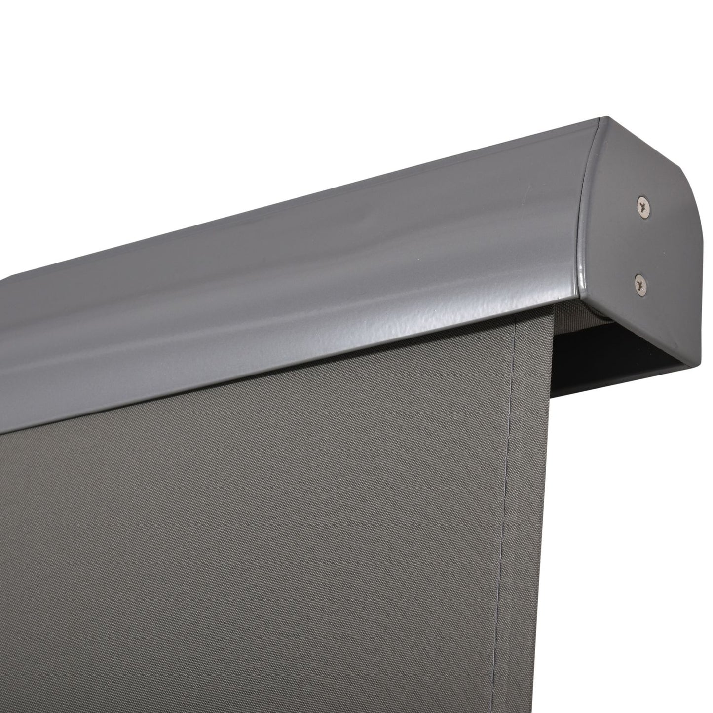 Balcony Awning Wind & Privacy Screen, Grey, 160x250cm