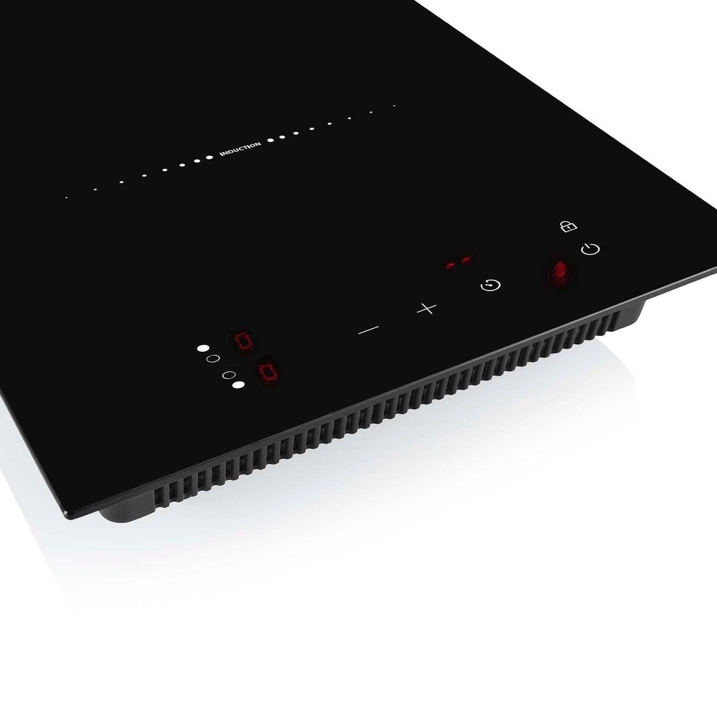 Vertical Double Induction Cooktop 3000W