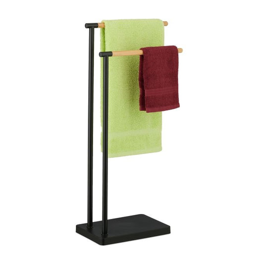 Vertical towel rail