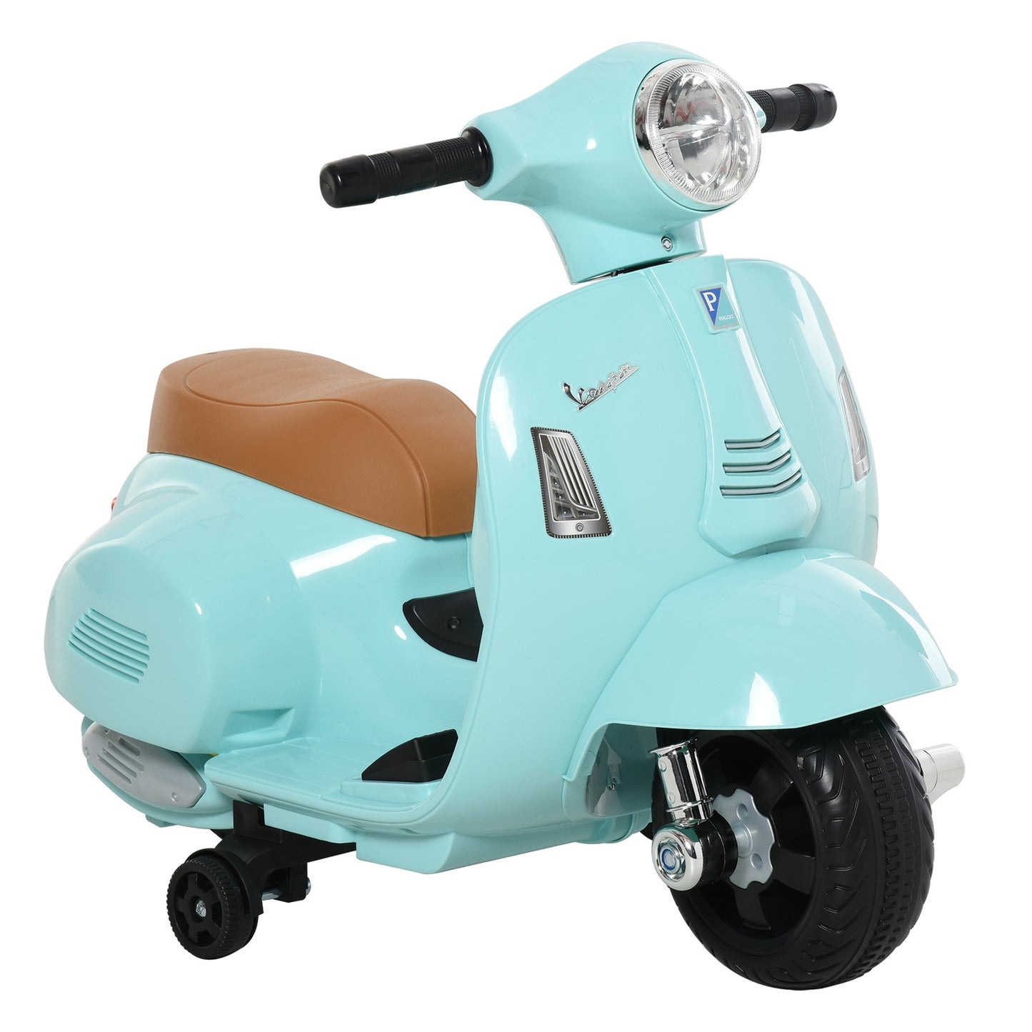Electric Ride-On Vespa for children, 18-36 months, green