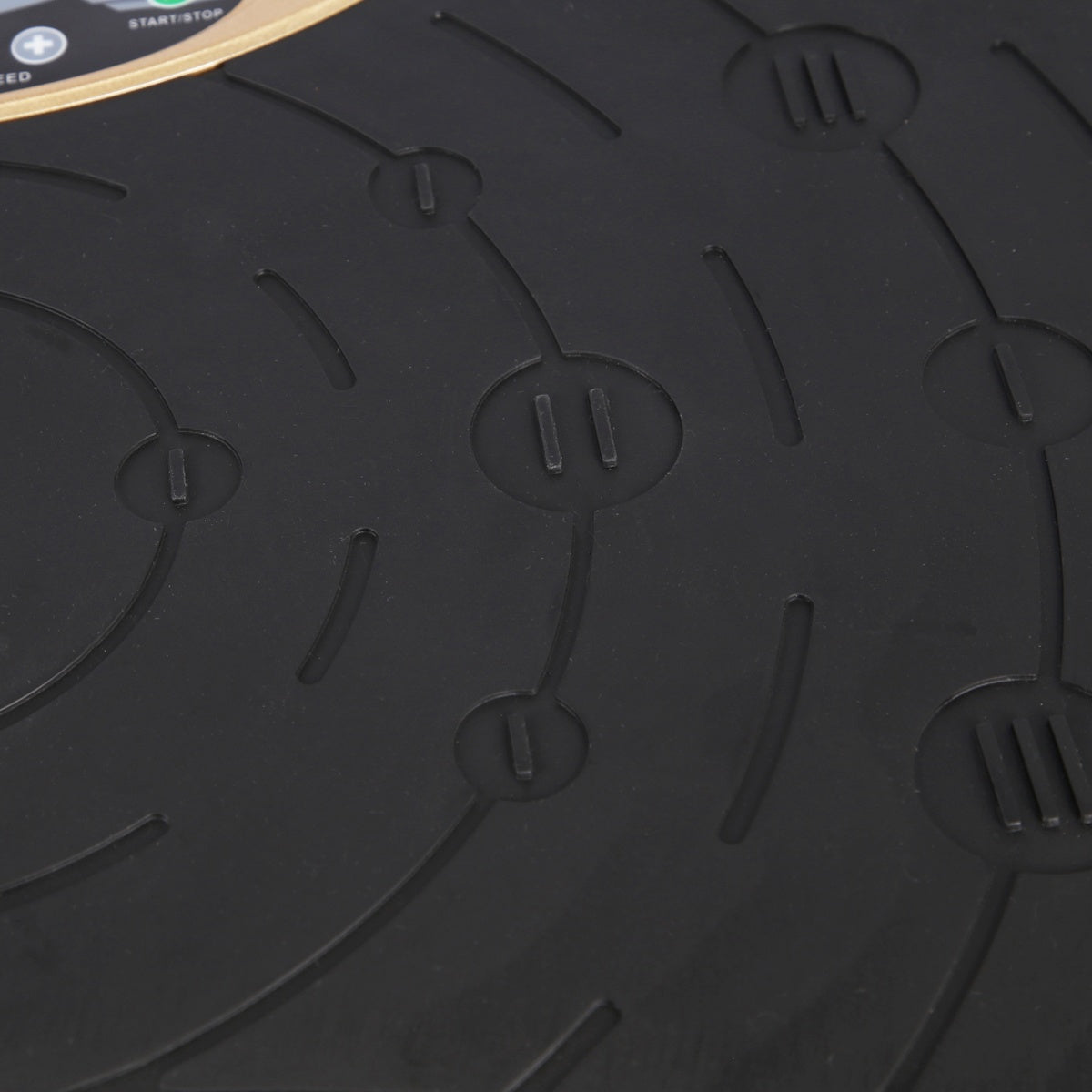 Vibrating Platform, Gold – Fitness Exercise Machine