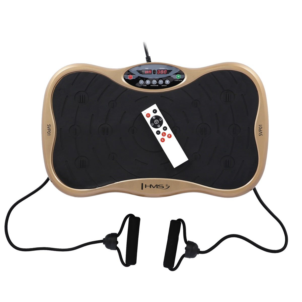 Vibrating Platform, Gold – Fitness Exercise Machine