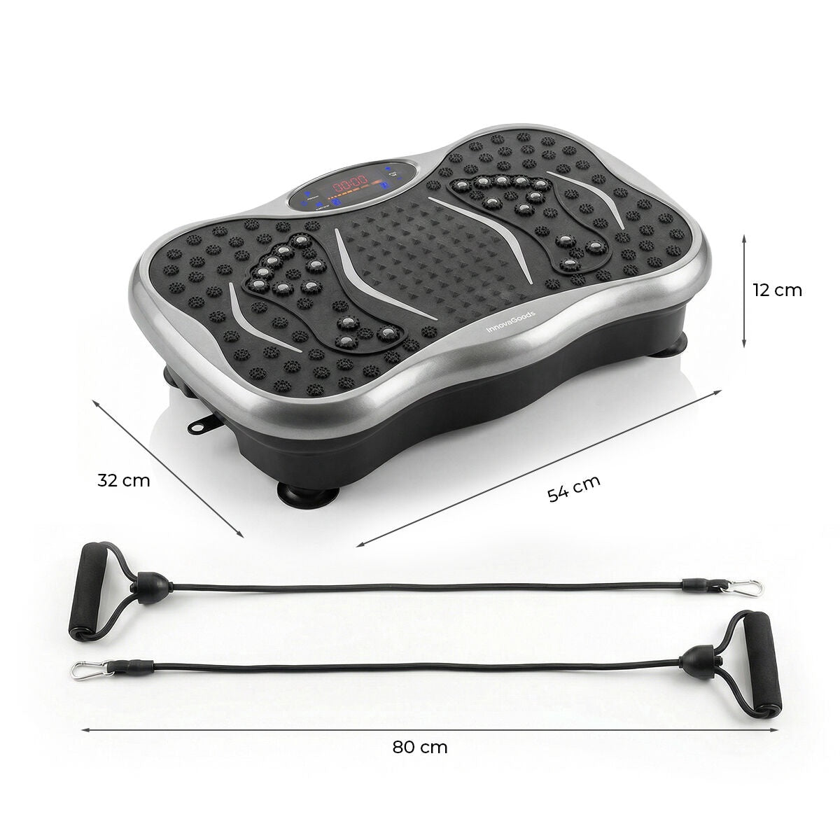 Vibration Platform with Bluetooth, Bands & Remote