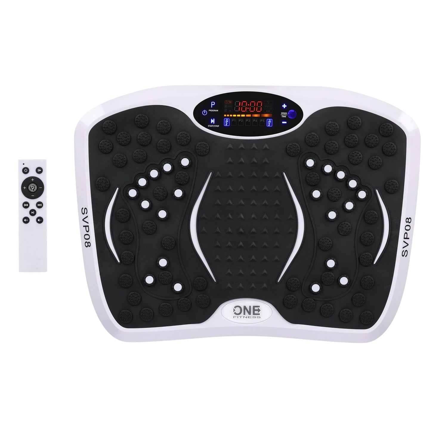 Vibration Platform with Resistance Bands, Bluetooth, 5 Programs