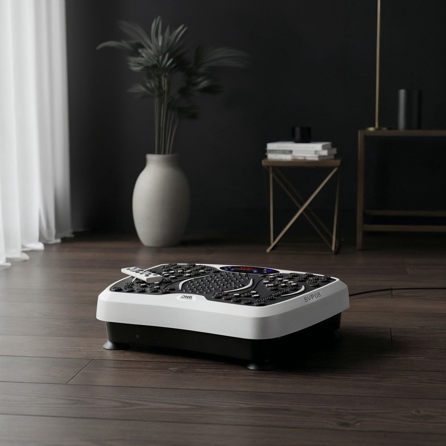 Vibration Platform with Resistance Bands, Bluetooth, 5 Programs