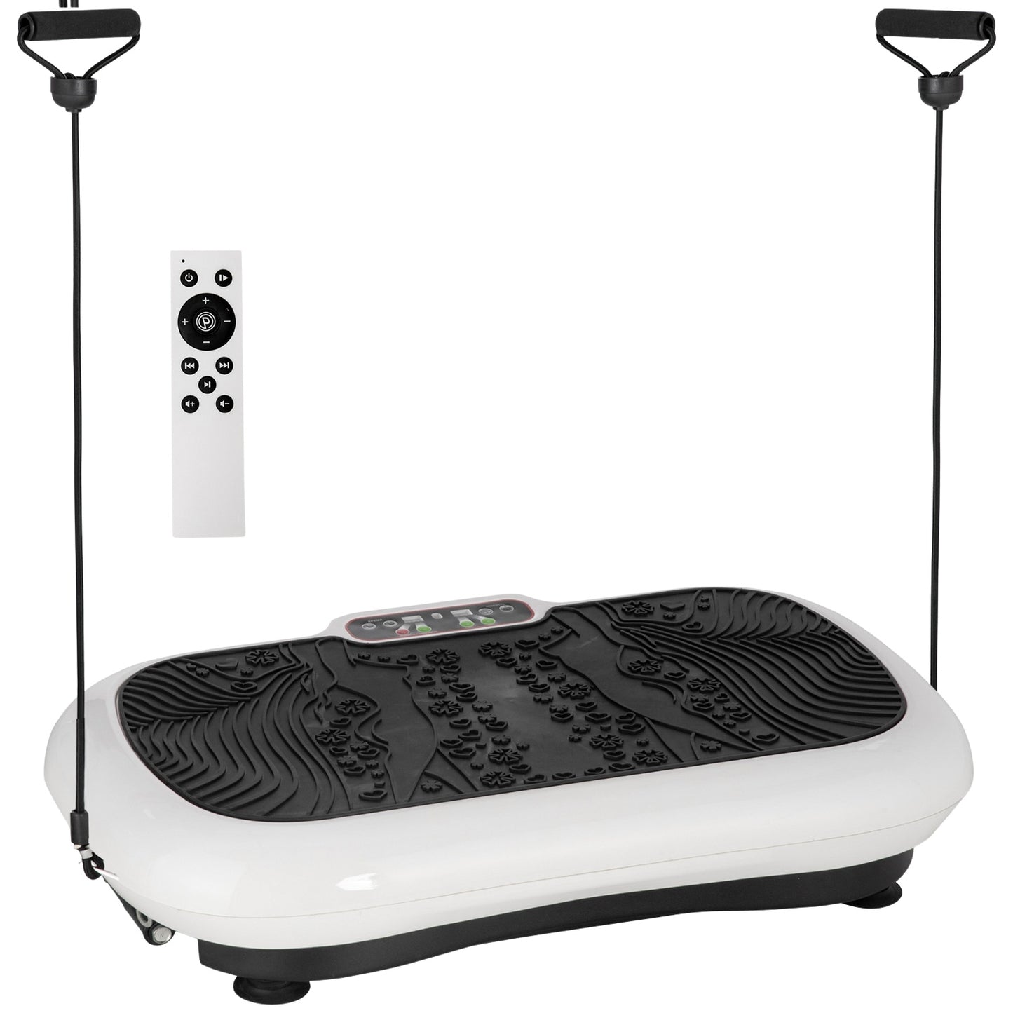 Vibration plate with band - 200W, 99 levels, up to 120 kg