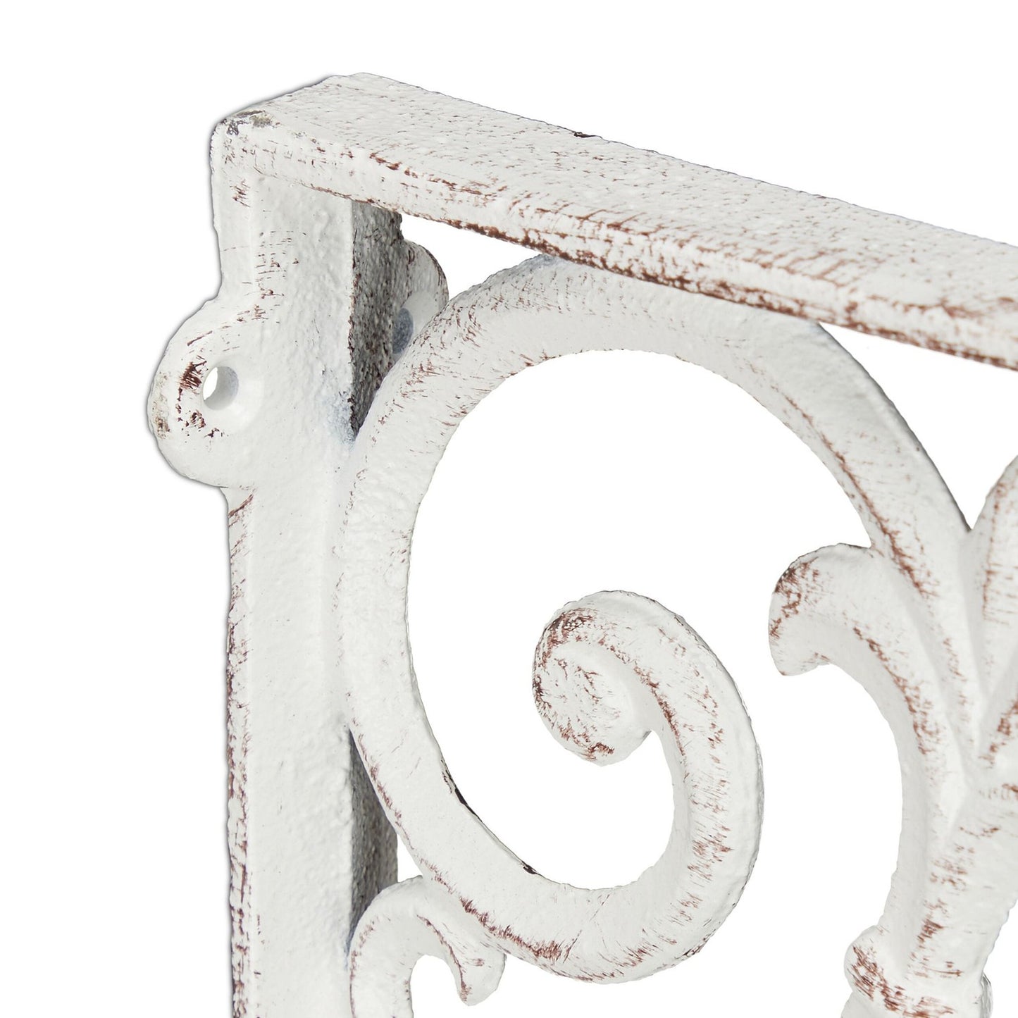 Vintage Cast Iron Shelf Brackets, Set of 4
