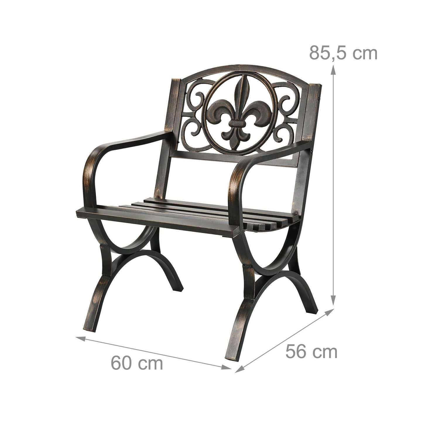Vintage Metal Garden Chair – Outdoor Seating