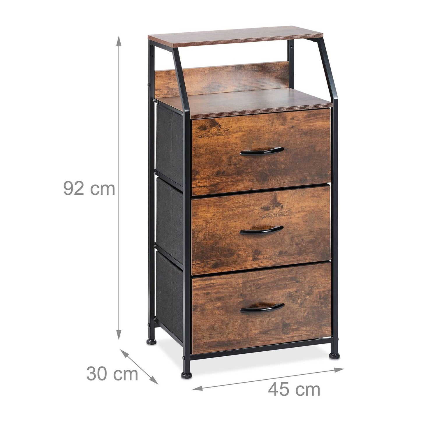 Vintage Shelf in Industrial Style Design
