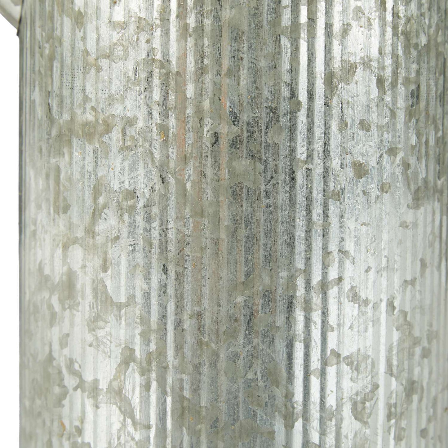 Vintage galvanized jug with handle