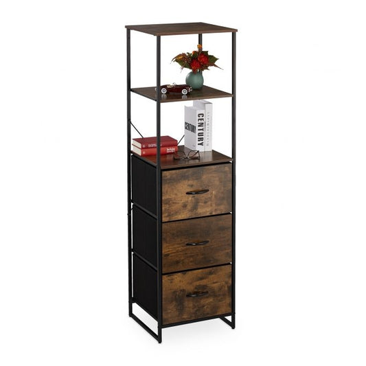 Vintage shelf in industrial design