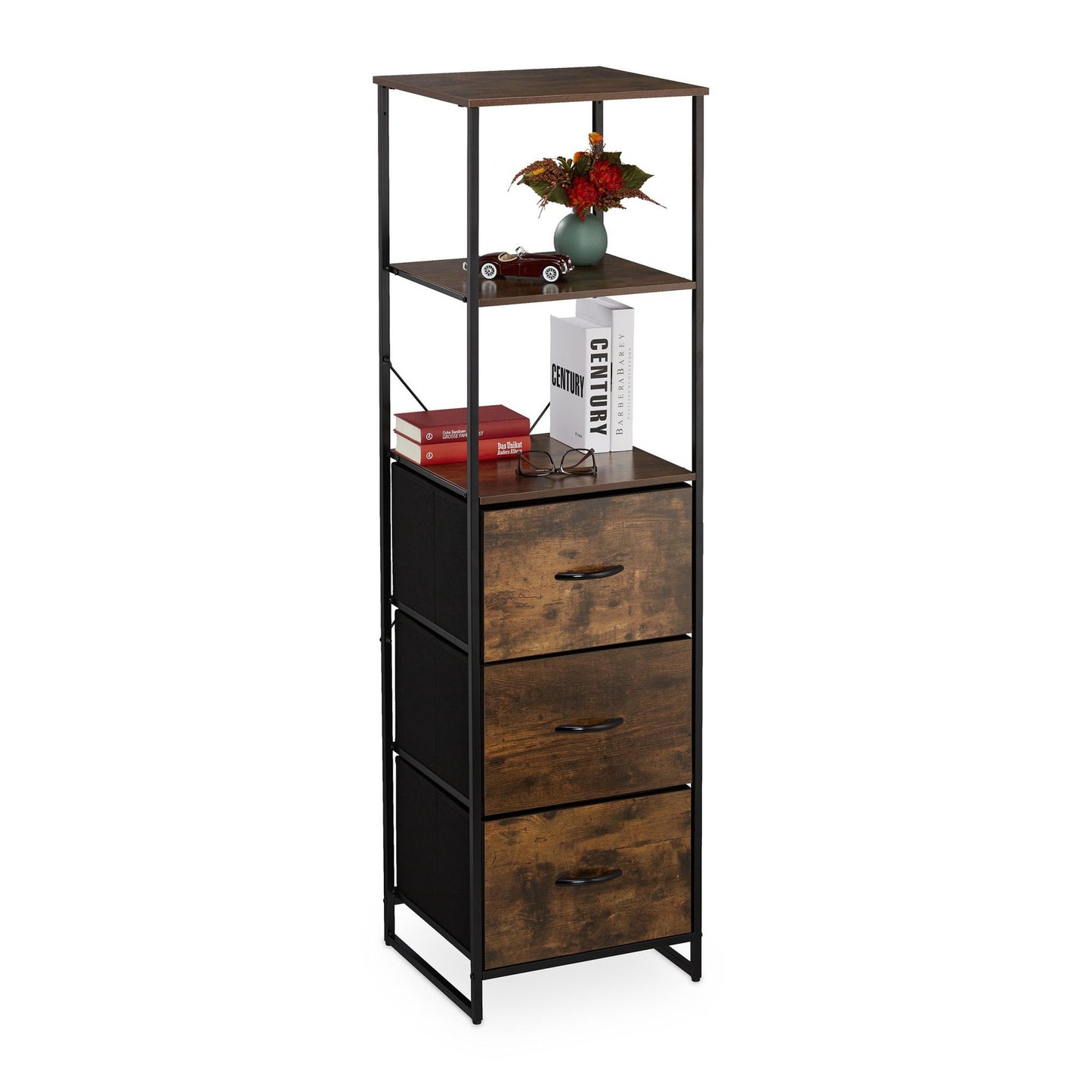 Vintage shelf in industrial design