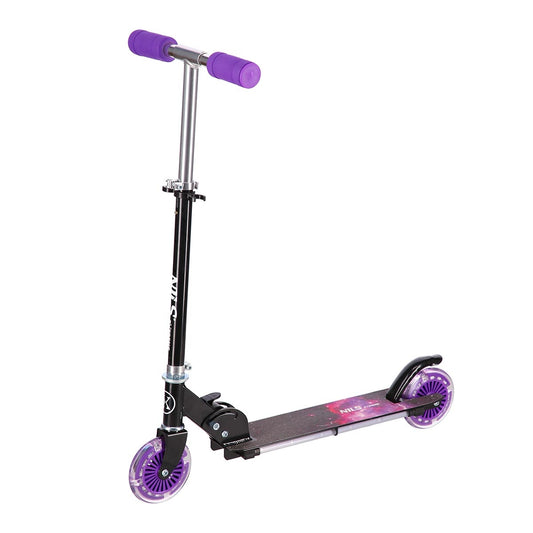 Violet Folding Scooter, Adjustable Height, Lightweight