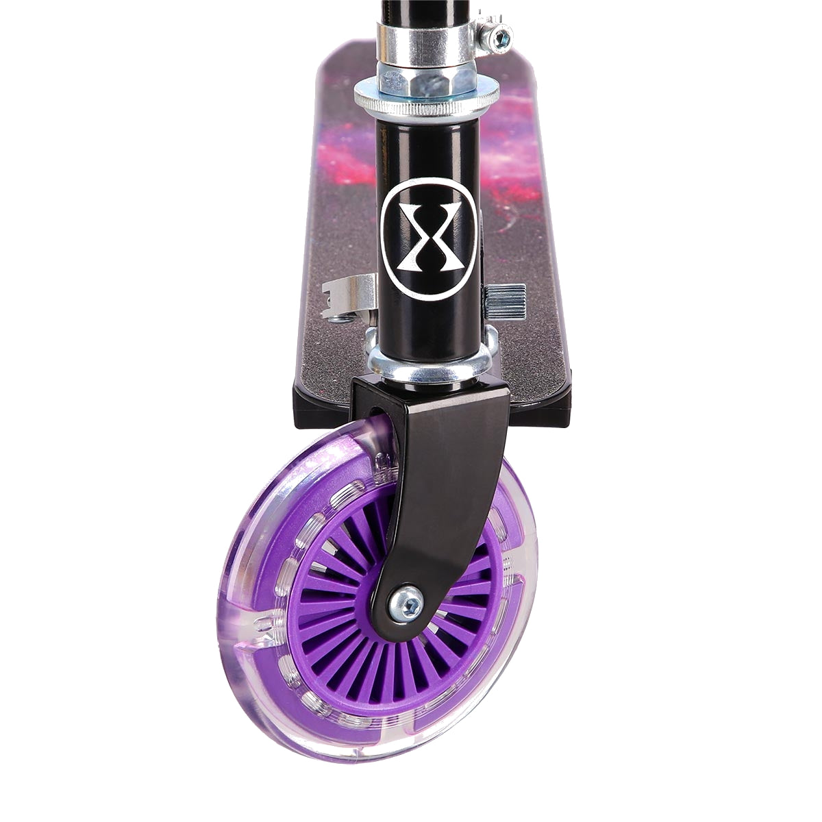 Violet Folding Scooter, Adjustable Height, Lightweight