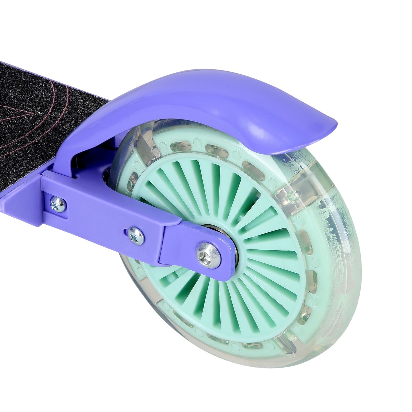 Violet Kick Scooter, 120mm Wheels, Adjustable Height