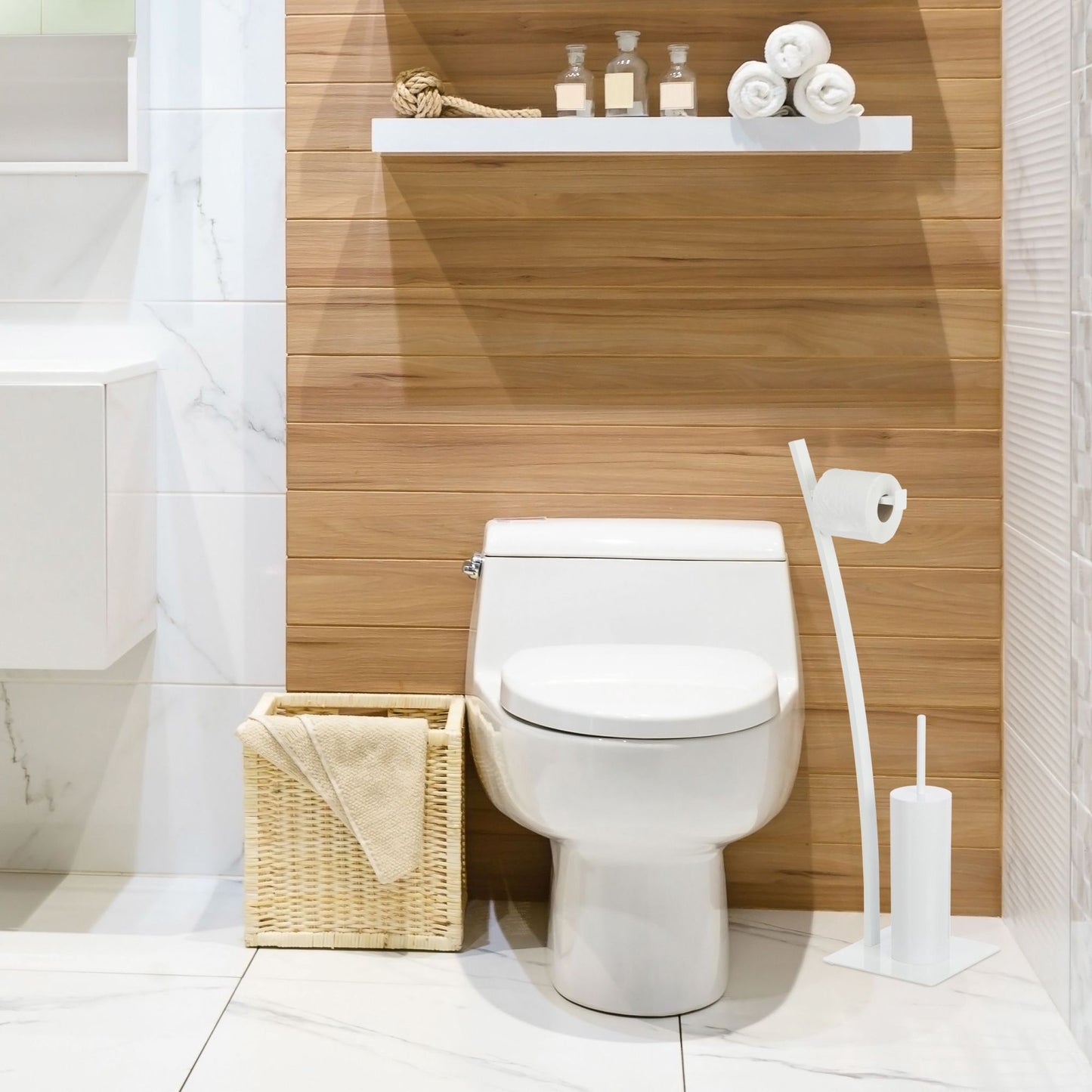 WC chair white
