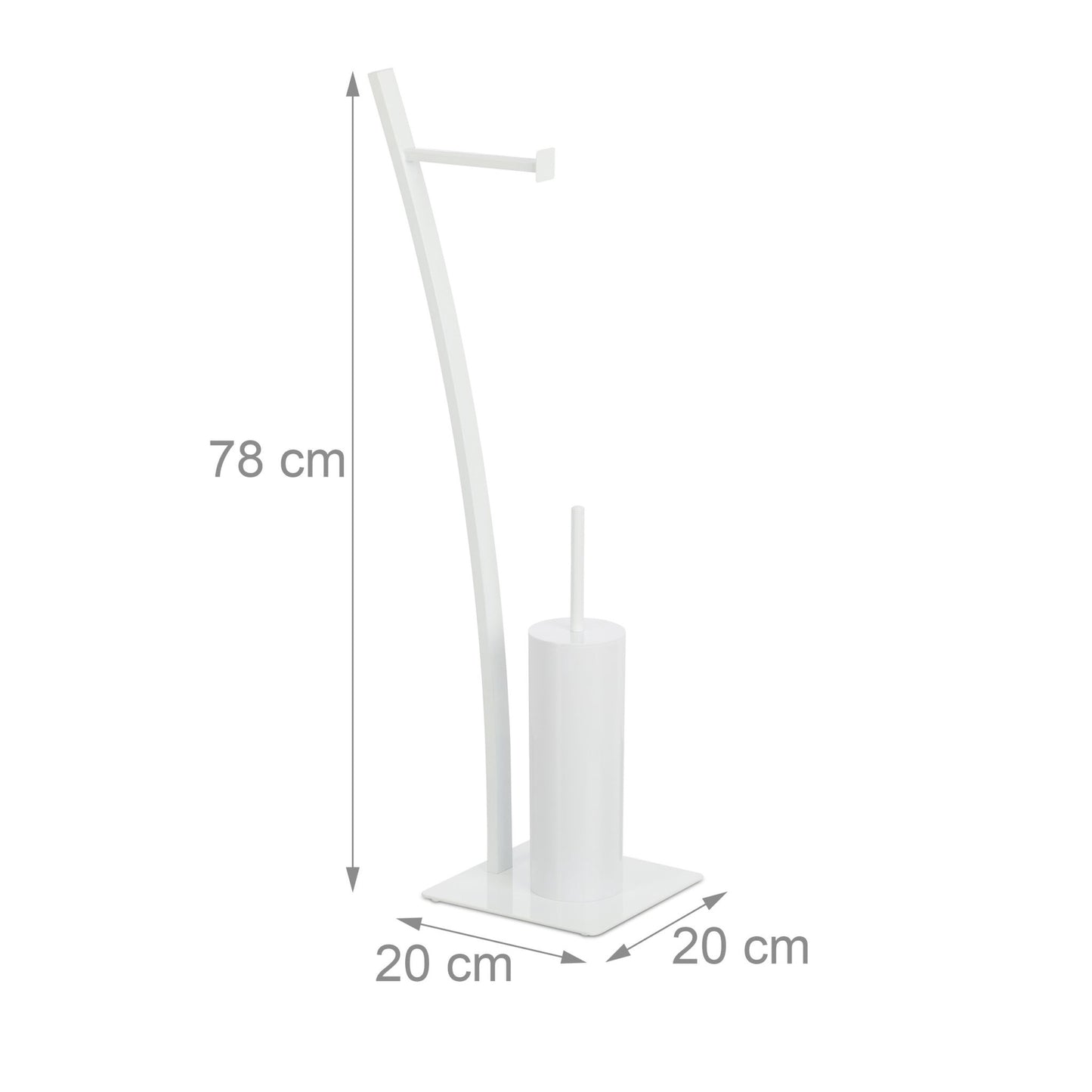 WC chair white