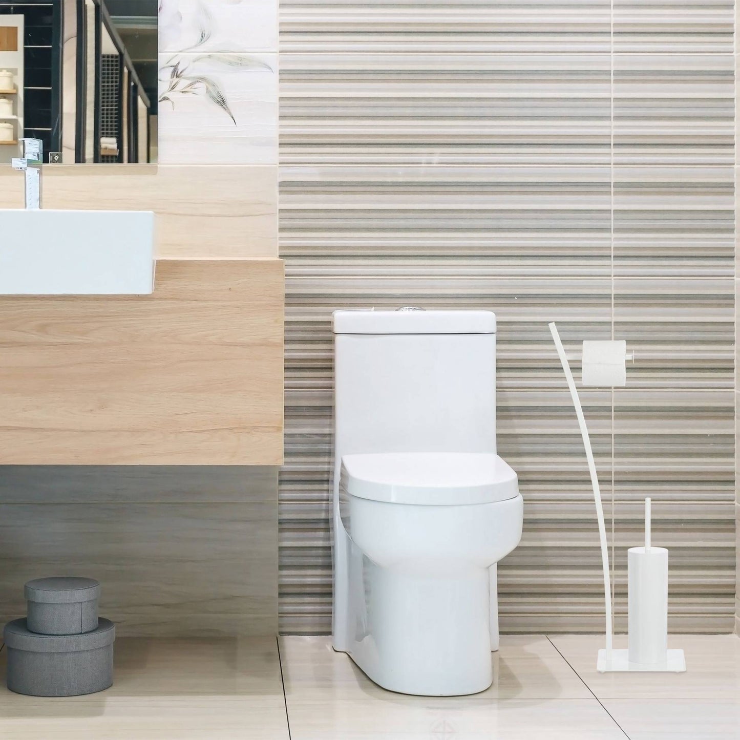 WC chair white