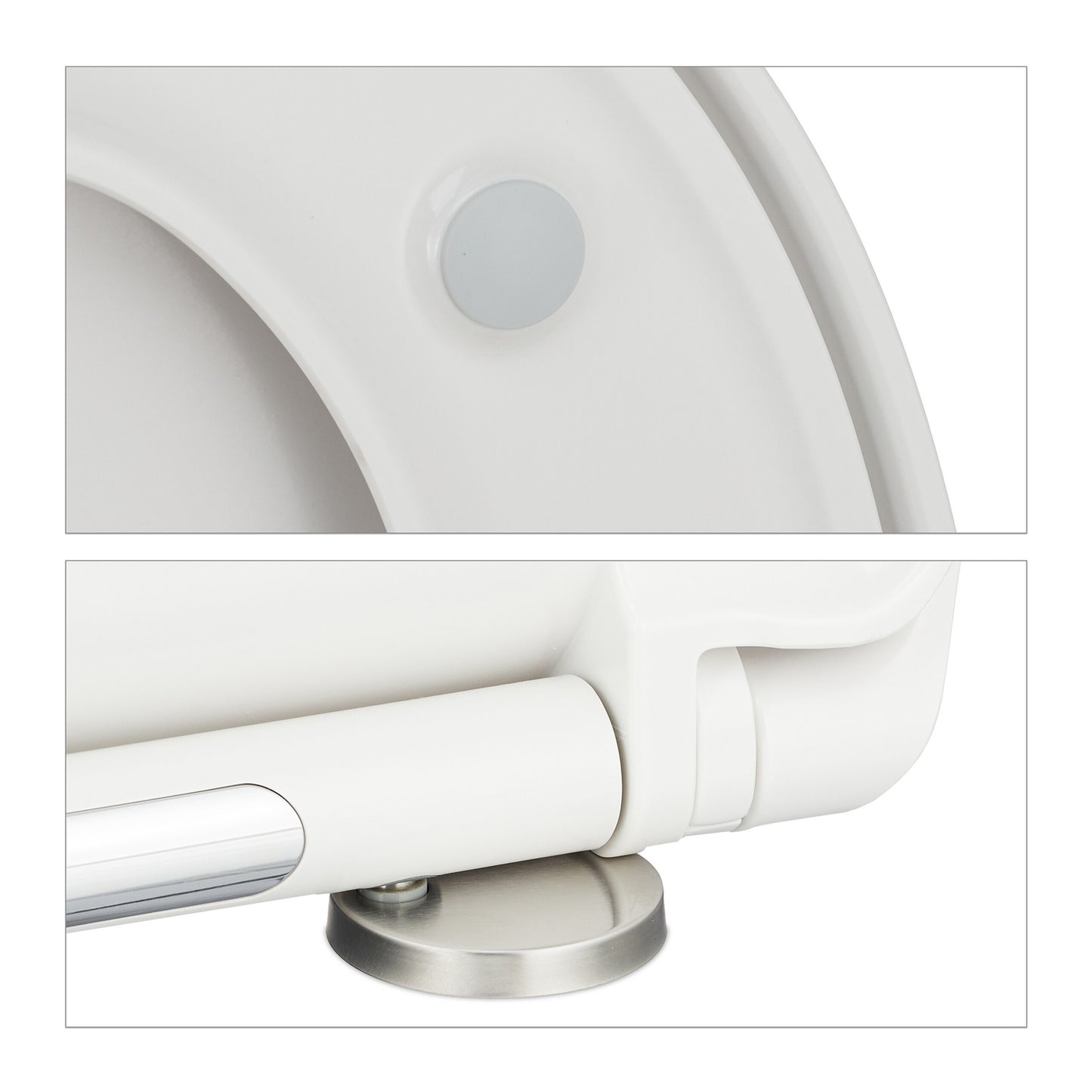 WC seat with child seat