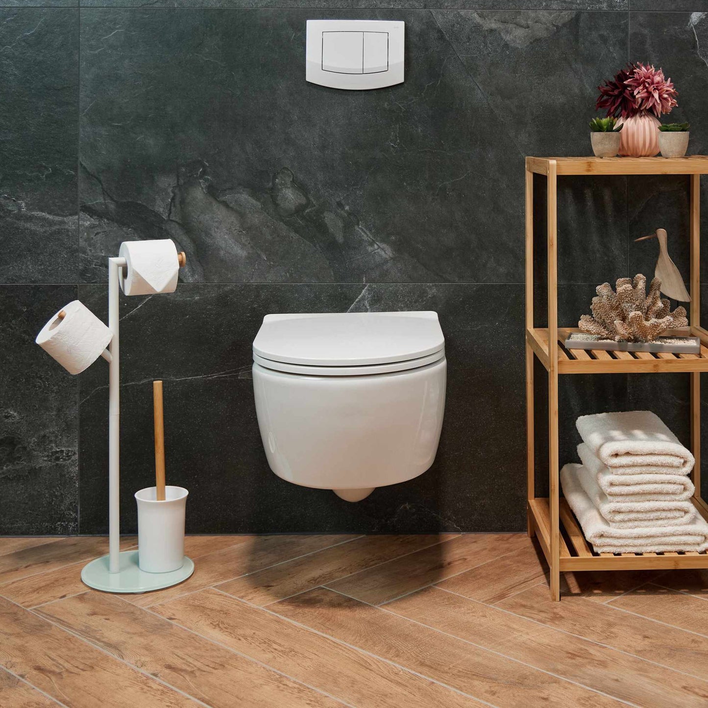 WC set with 2 replacement brush heads