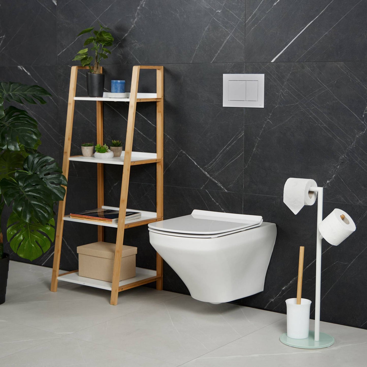 WC set with 2 replacement brush heads