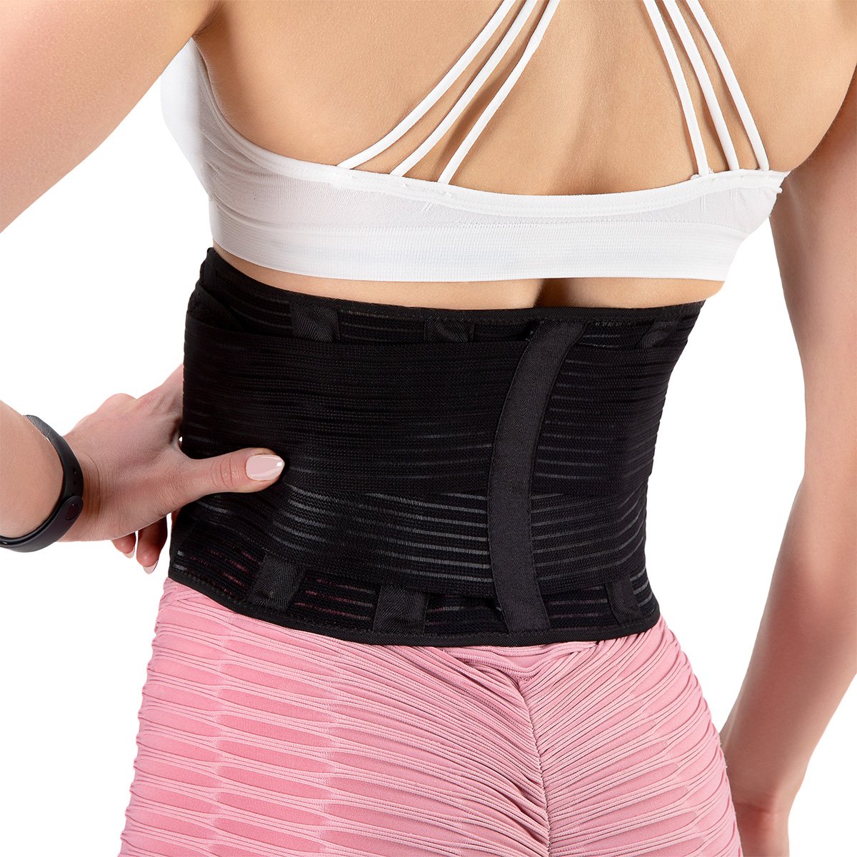Waist Support Brace, One Size, Adjustable Fit