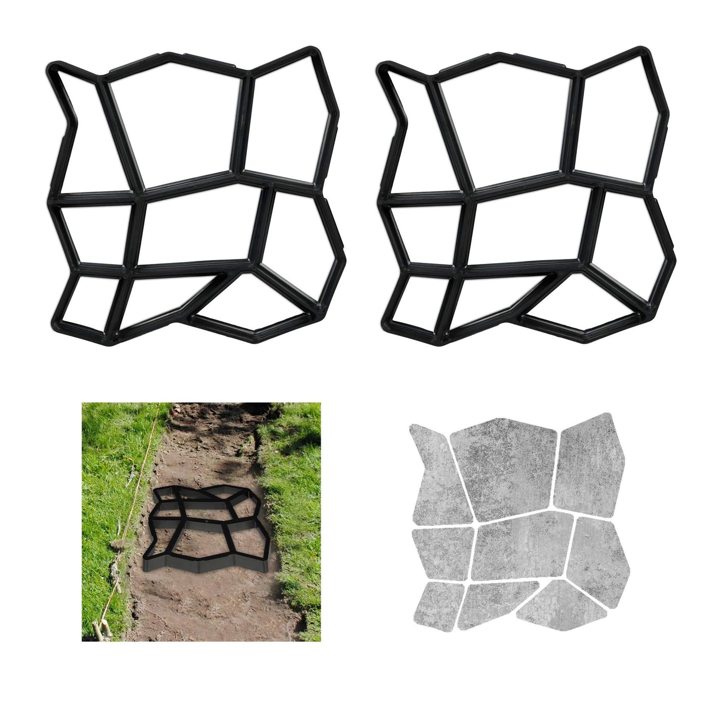 Walkway Shape Set of 2