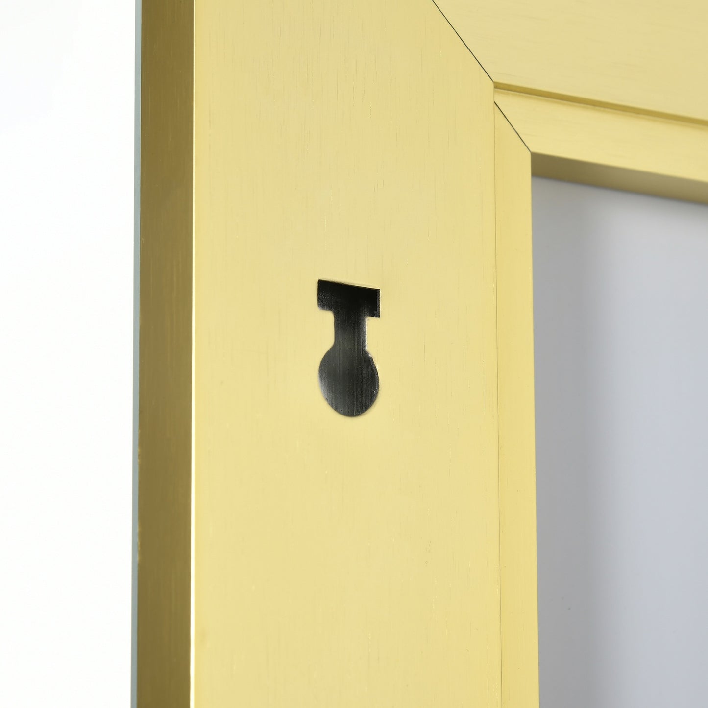 LED wall mirror and full-length mirror with aluminum frame
