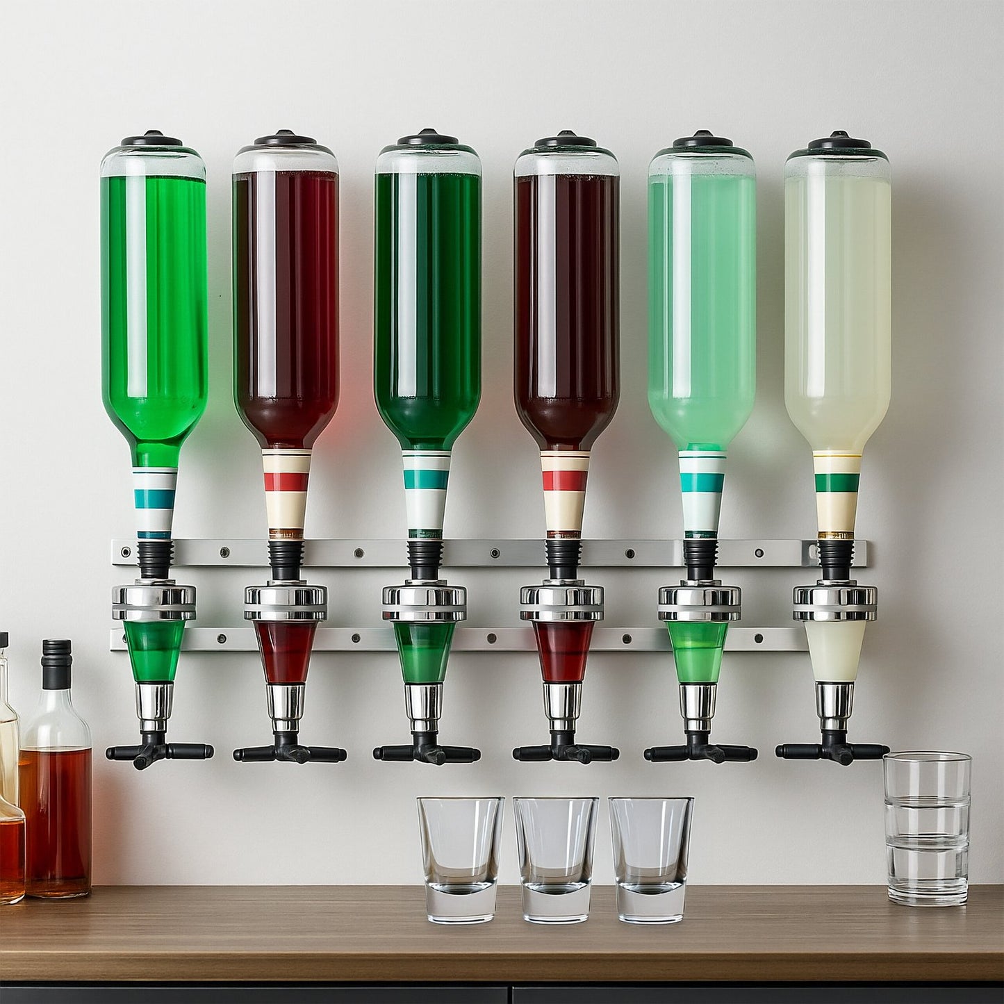 Wall-Mount Bar Butler