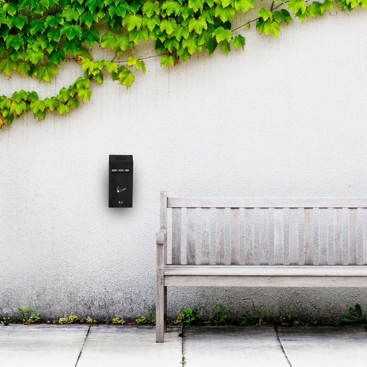 Wall-Mounted Ashtray