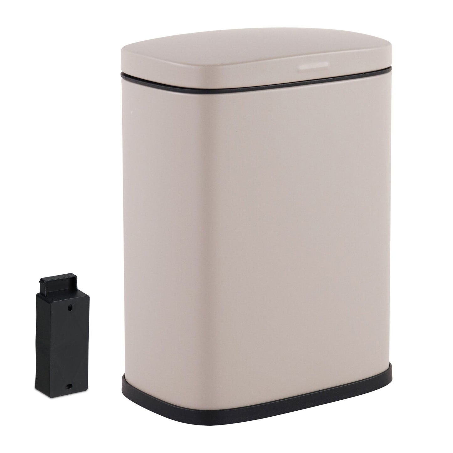 Wall-Mounted Bathroom Bin, 3L, Soft-Close Lid